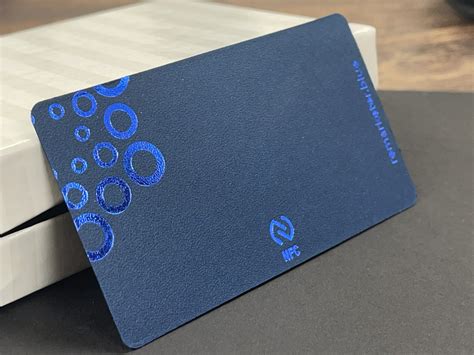 blue business cards nfc|nfc contactless business card.